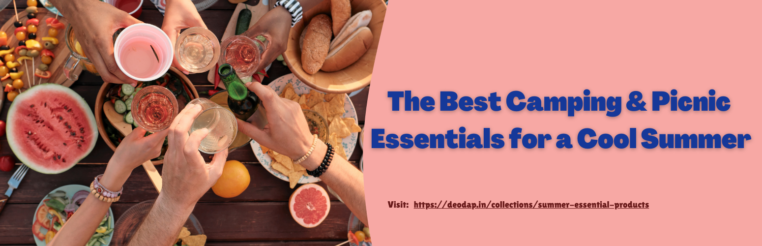 The Best Camping & Picnic Essentials for a Cool Summer
