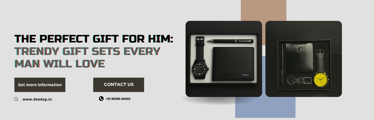 The Perfect Gift for Him: Trendy Gift Sets Every Man Will Love