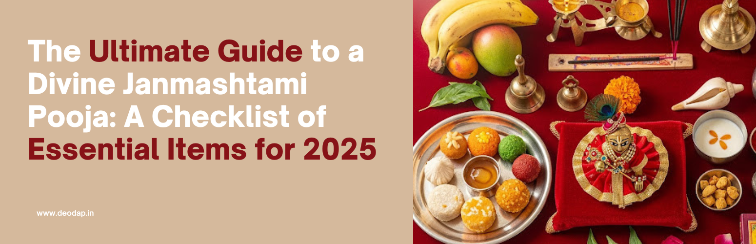 The Ultimate Guide to a Divine Janmashtami Pooja: A Checklist of Essential Items for 2025