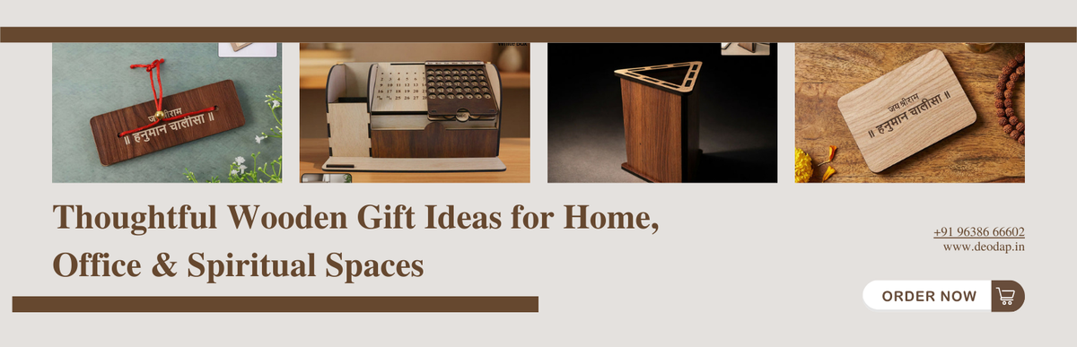 Thoughtful Wooden Gift Ideas for Home, Office & Spiritual Spaces