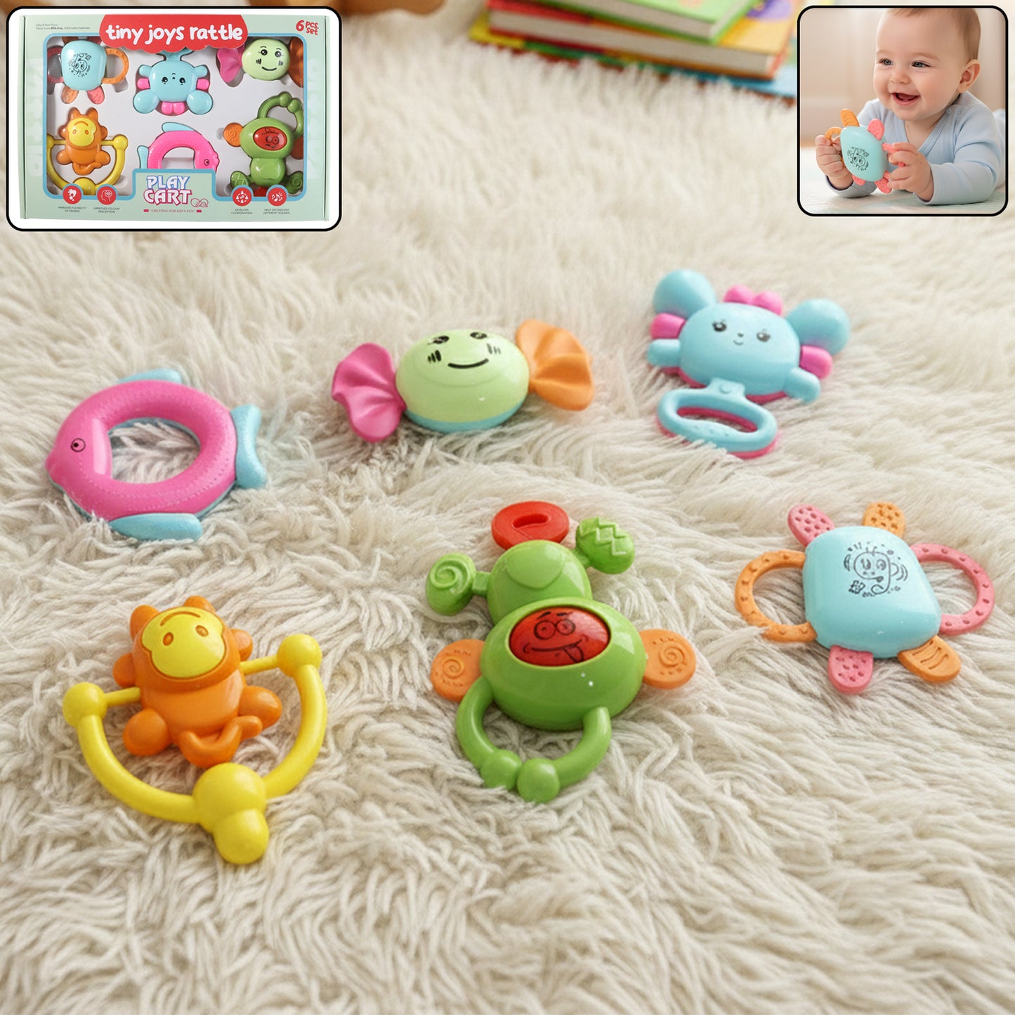 Baby Rattle Set