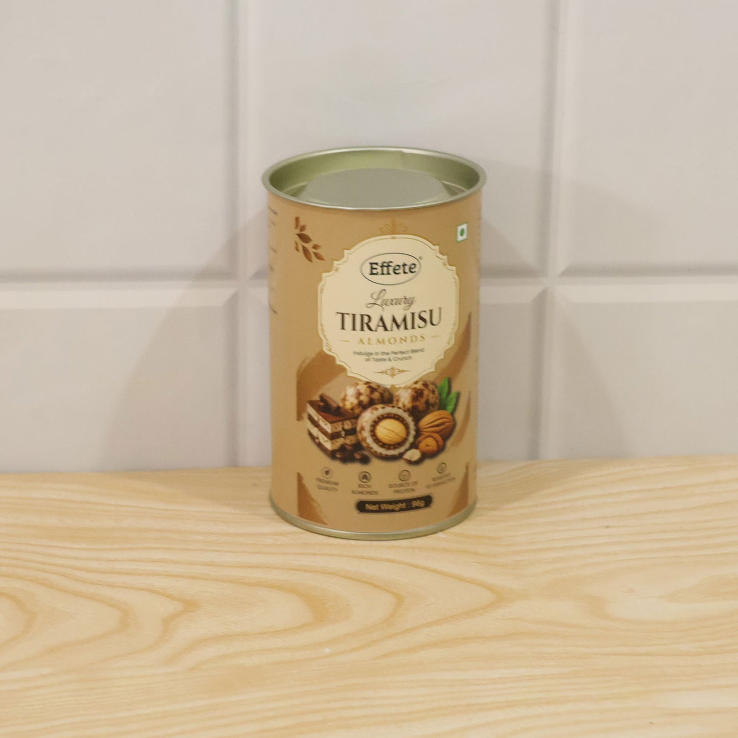 Premium Effete Luxury Tiramisu Almonds Chocolate (96 Gm)