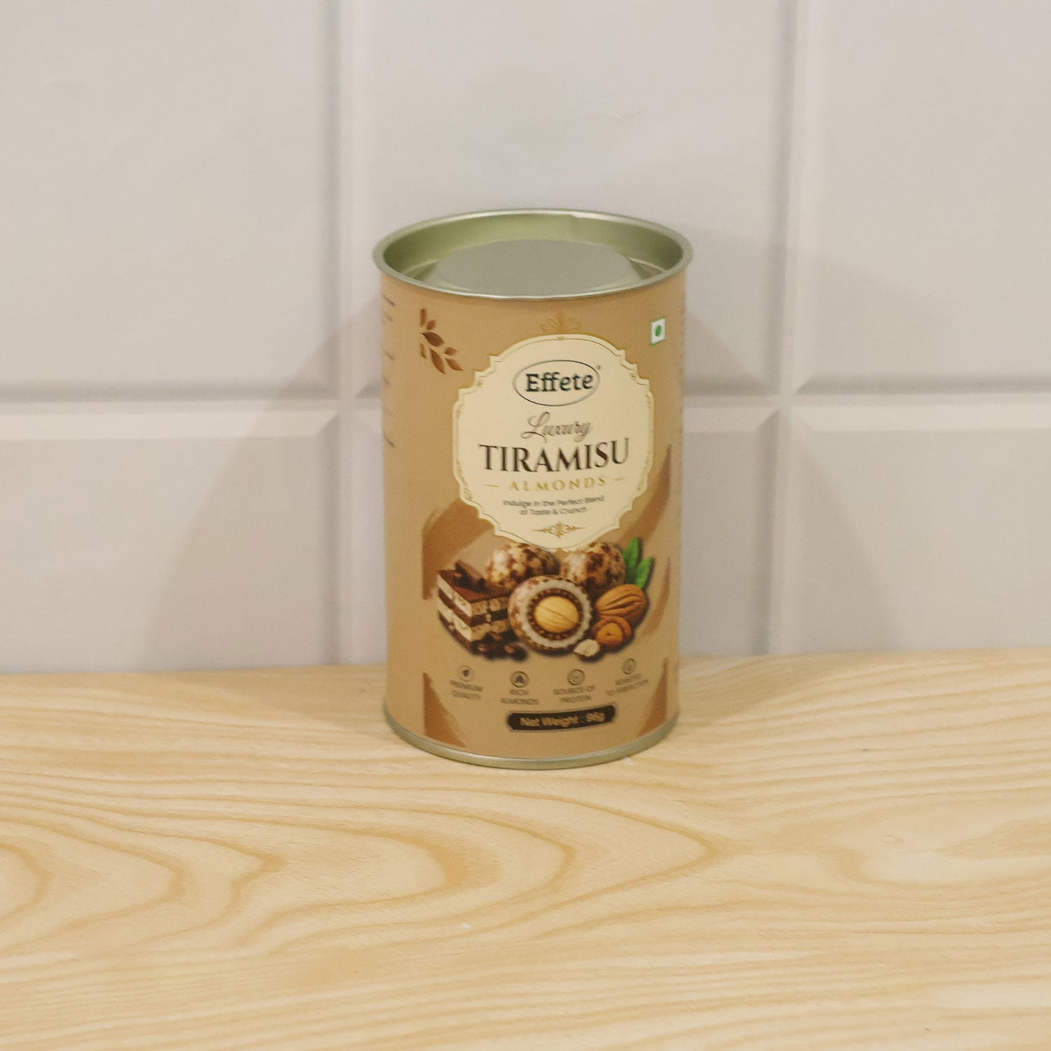 Premium Effete Luxury Tiramisu Almonds Chocolate (96 Gm)