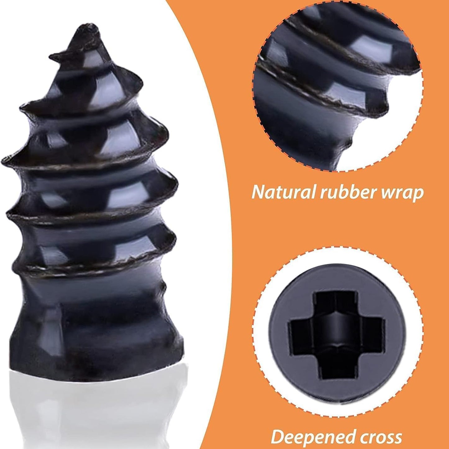 Tubeless nail emergency repair