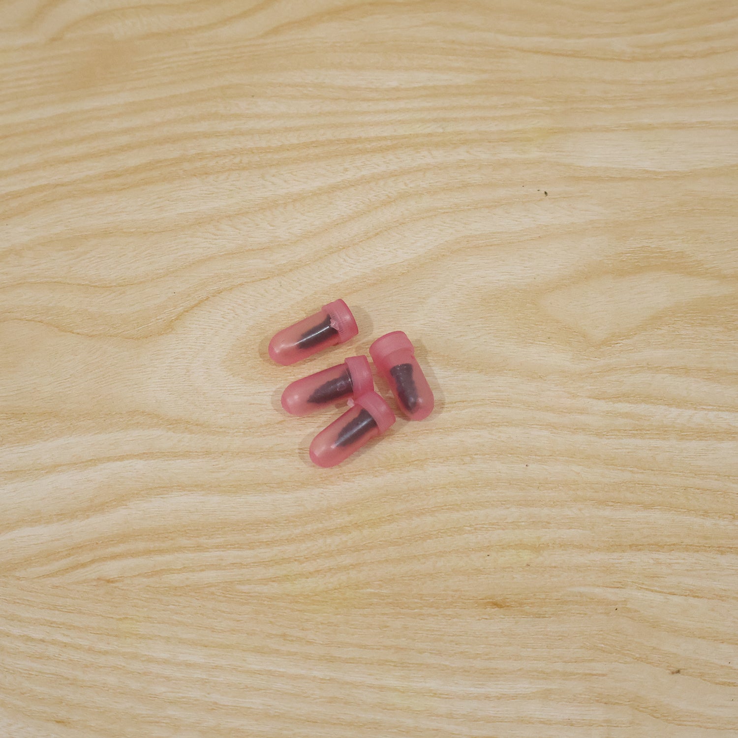Tire puncture repair nail plug in use