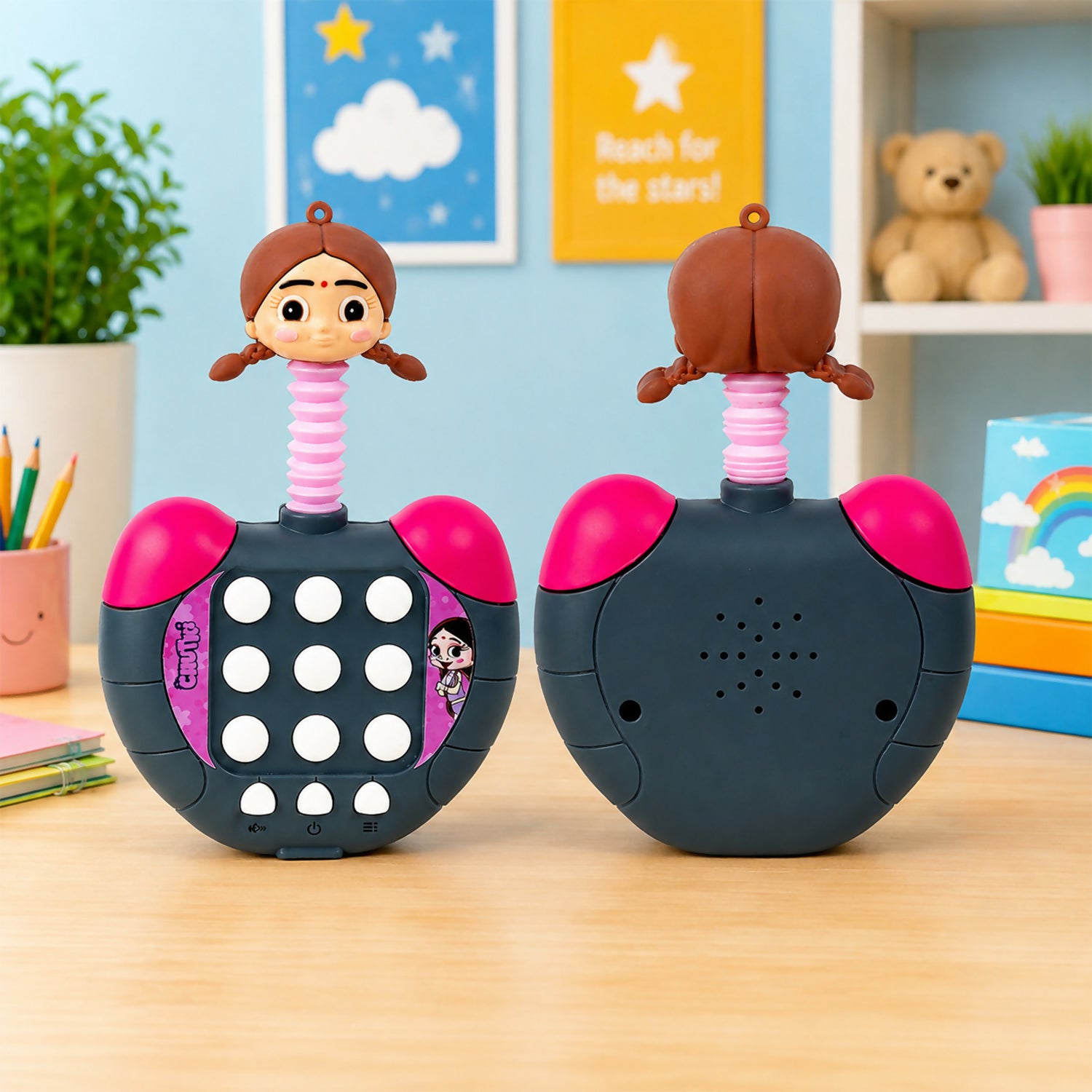 Kids Musical Learning Toy with Lights, Sounds, Fun Buttons & Interactive Play
