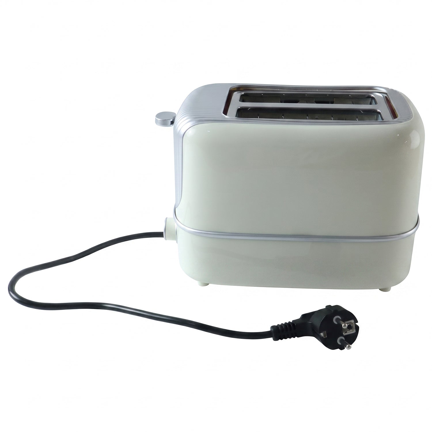 800W 2 Slice Pop Up Bread Toaster with Browning Control for Kitchen (1 Pc)