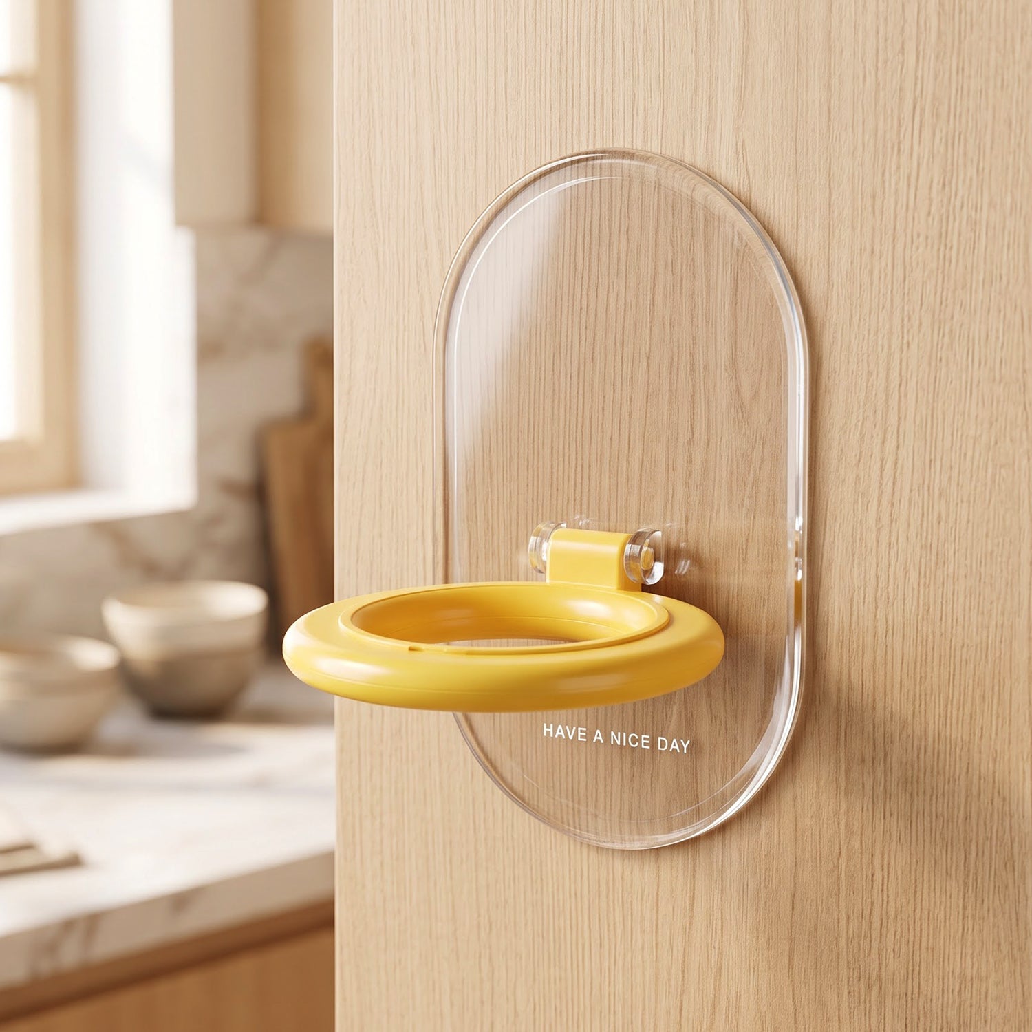 Plastic Toilet Seat Lifter Handle Hygienic Lid Cover Opener (1 Pc)
