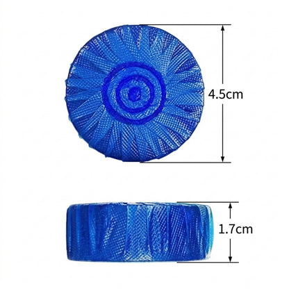 Blue Toilet Cleaner Tablets for Automatic Toilet Bowl Cleaning (10 Pc)