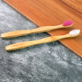 Bamboo Toothbrush Set – Eco-Friendly Medium Bristles (2 Pack)