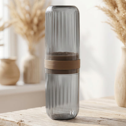 Durable plastic collapsible cup for hiking and travel