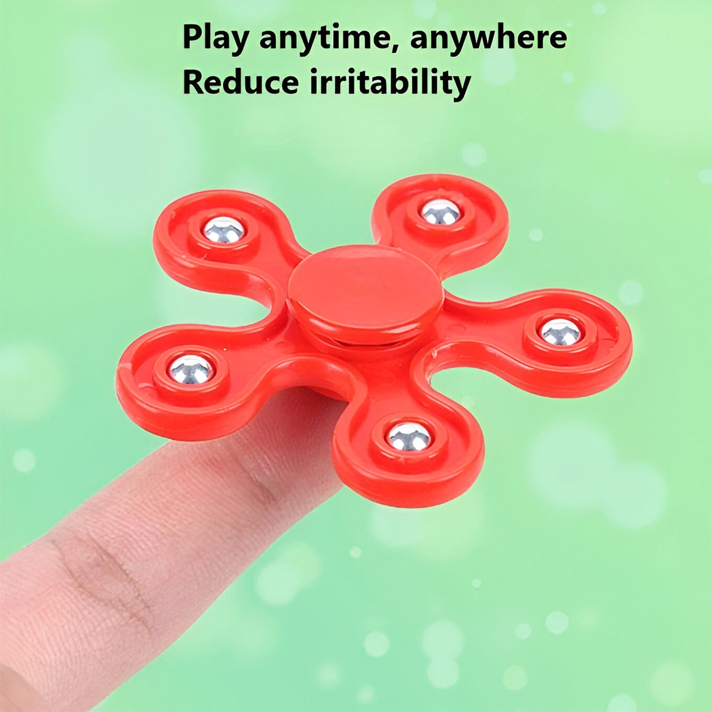 Kids Toothbrush and Fidget Spinner Toy Set