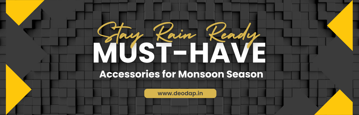 Stay Rain Ready: Top 10 Must-Have Accessories for Monsoon Season