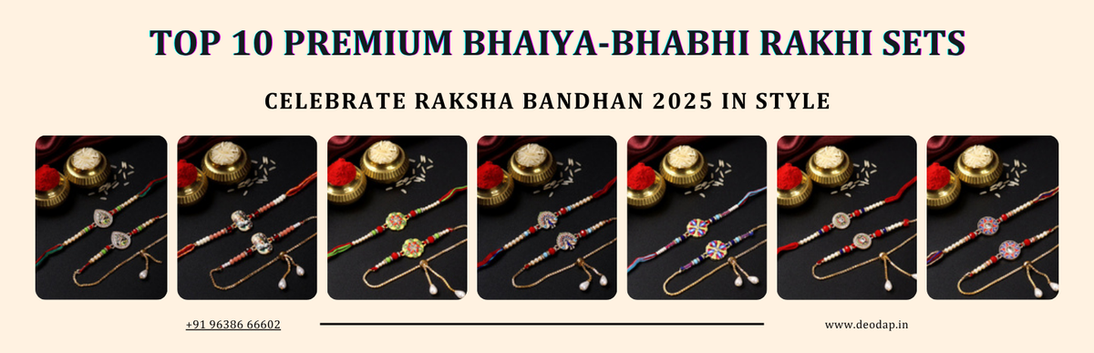 Top 10 Premium Bhaiya-Bhabhi Rakhi Sets to Celebrate Raksha Bandhan 2026 in Style