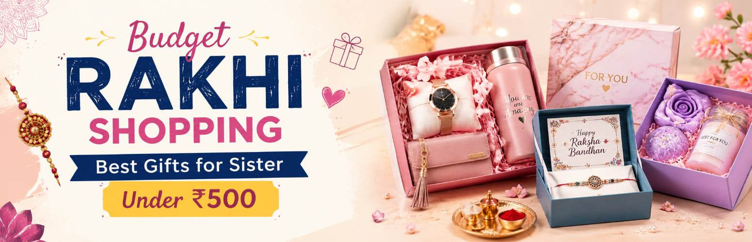 Budget Rakhi Shopping: Best Gifts for Sister Under ₹500