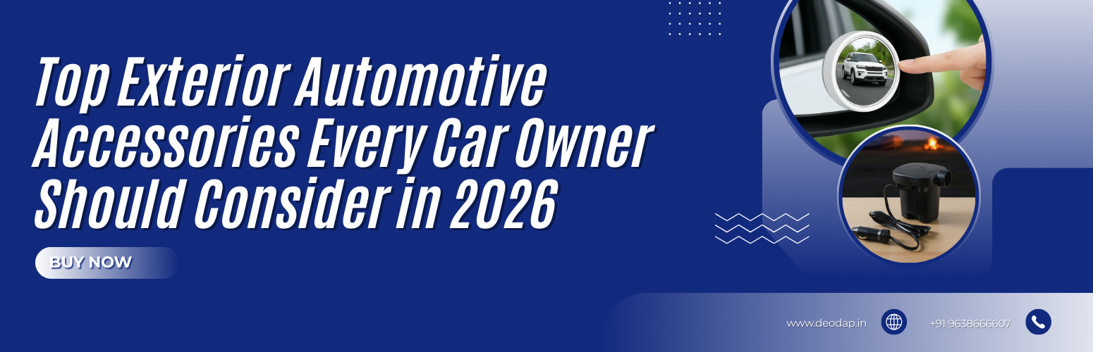 Top Exterior Automotive Accessories Every Car Owner Should Consider in 2026