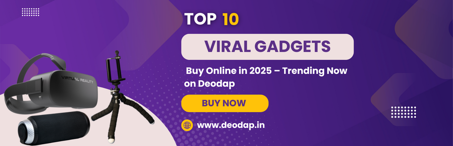 Top Viral Gadgets to Buy Online in 2026 – Trending Now on Deodap