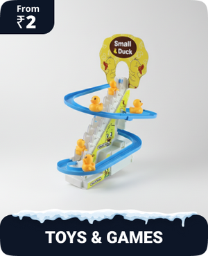 Toys and games starting from 2