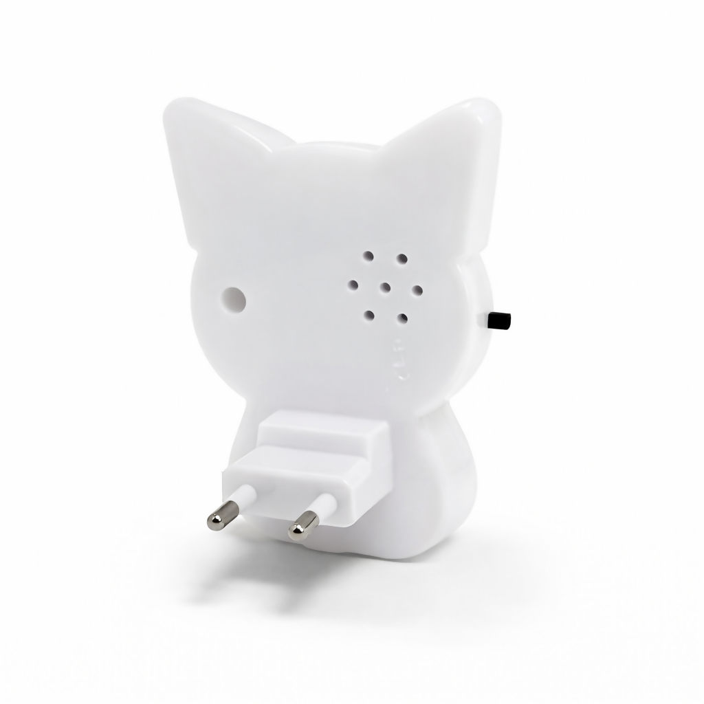 Dog Shape Plug-In LED Night Lamp for Kids Room, Bedroom & Nursery