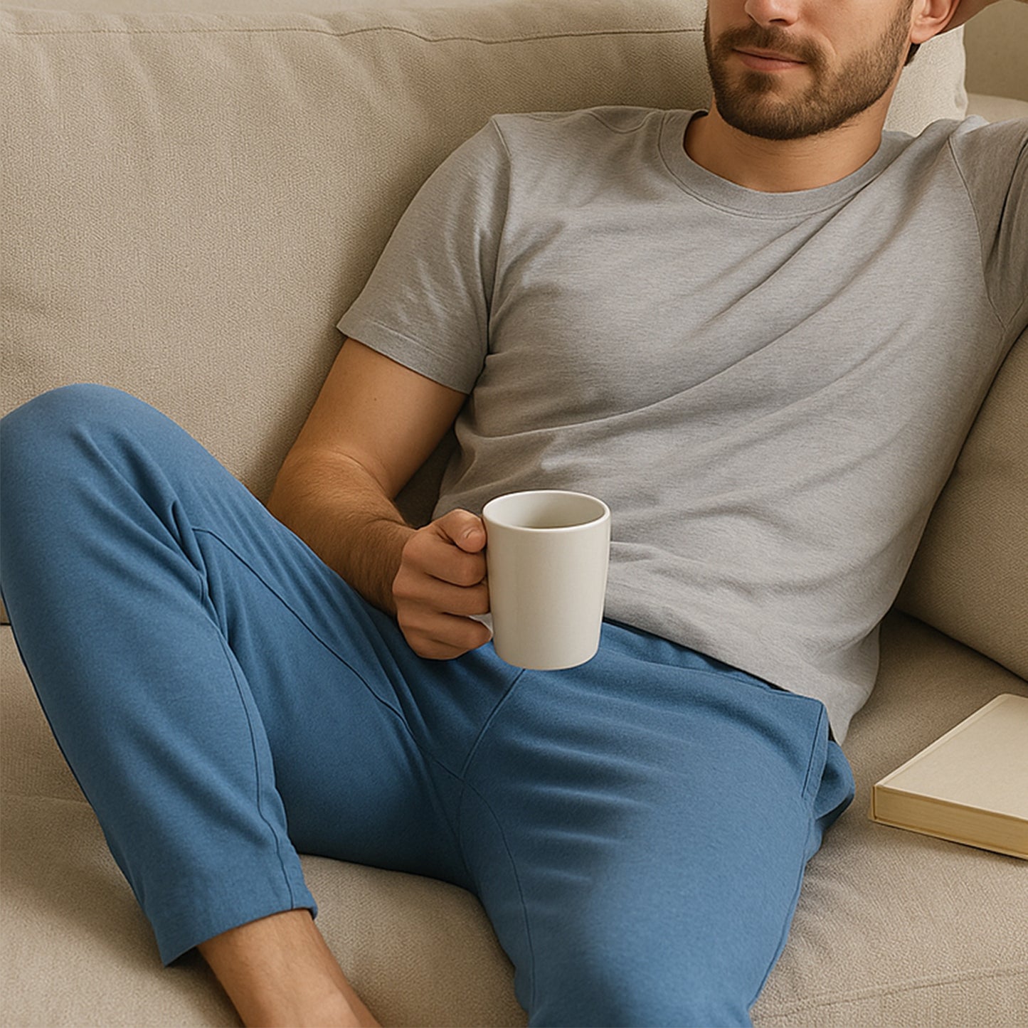 Premium Comfort Fit Men’s Track Pant (Size Large)