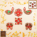 Shubh Labh Door Hanging Set – 6 Pieces Traditional Festive Decor