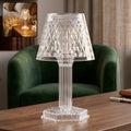 Crystal Table Lamp – Cup Shape LED Bedside Light | Styleva