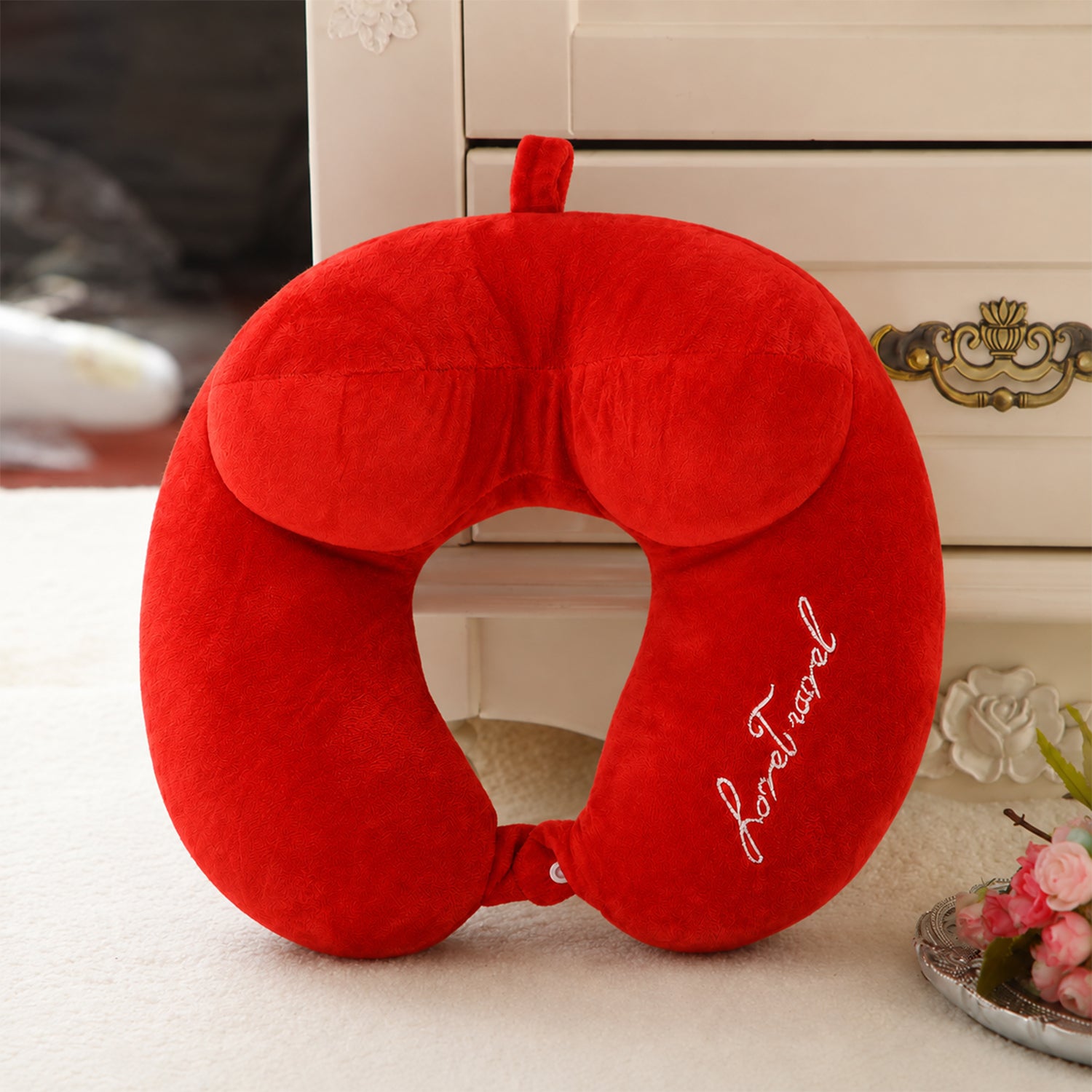 Premium U-Shaped Travel Neck Pillow (1 Pc)