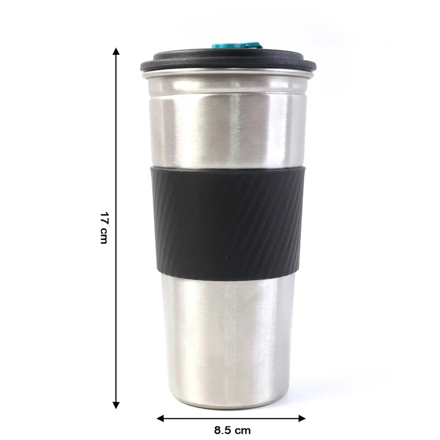 Stainless Steel Travel Tumbler – Leak-Resistant, 500ml Capacity
