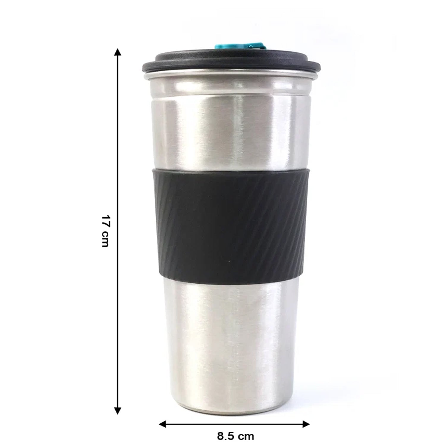 Stainless Steel Travel Tumbler – Leak-Resistant, 500ml Capacity