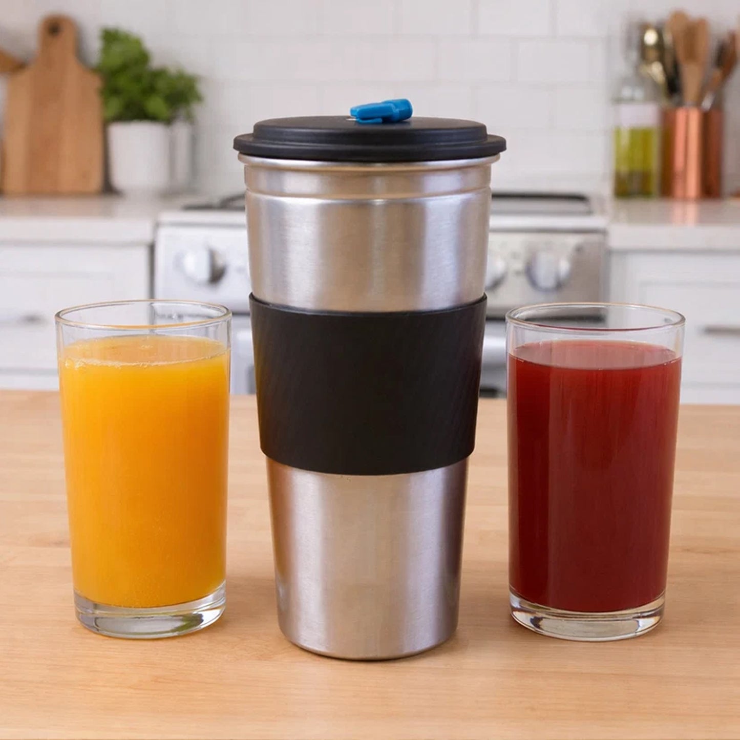 Stainless Steel Travel Tumbler – Leak-Resistant, 500ml Capacity