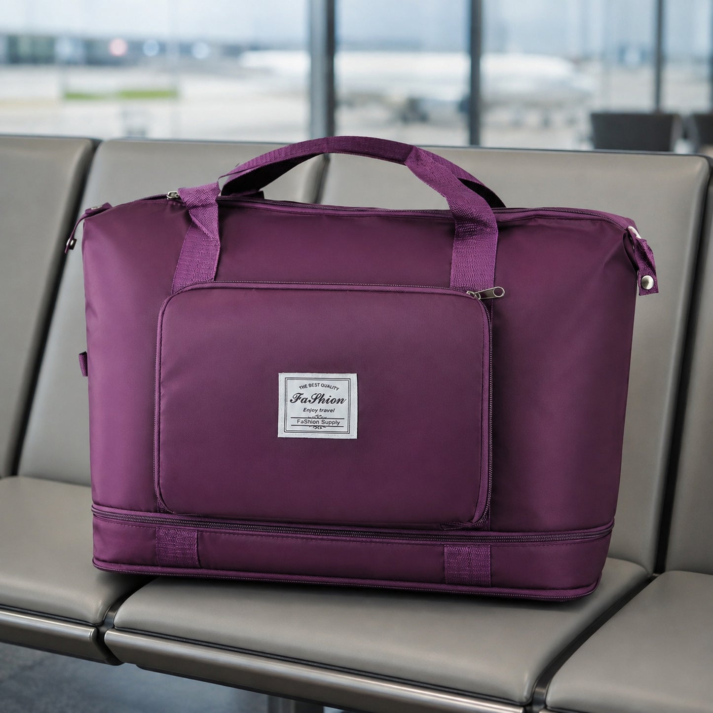 Foldable Travel Bag – Expandable, Waterproof Weekender | FERVENT