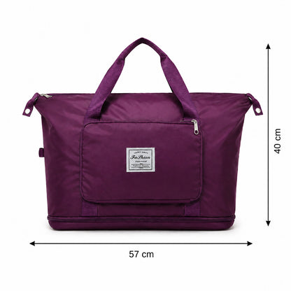 Foldable Travel Bag – Expandable, Waterproof Weekender | FERVENT