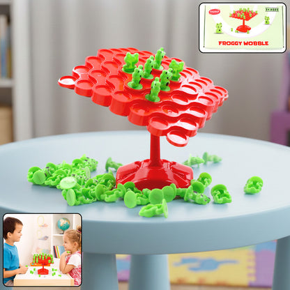 Aditi Froggy Wobble Balance Game for Kids – Fun Tilt & Stack Challenge