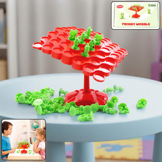 Aditi Froggy Wobble Balance Game for Kids – Fun Tilt & Stack Challenge