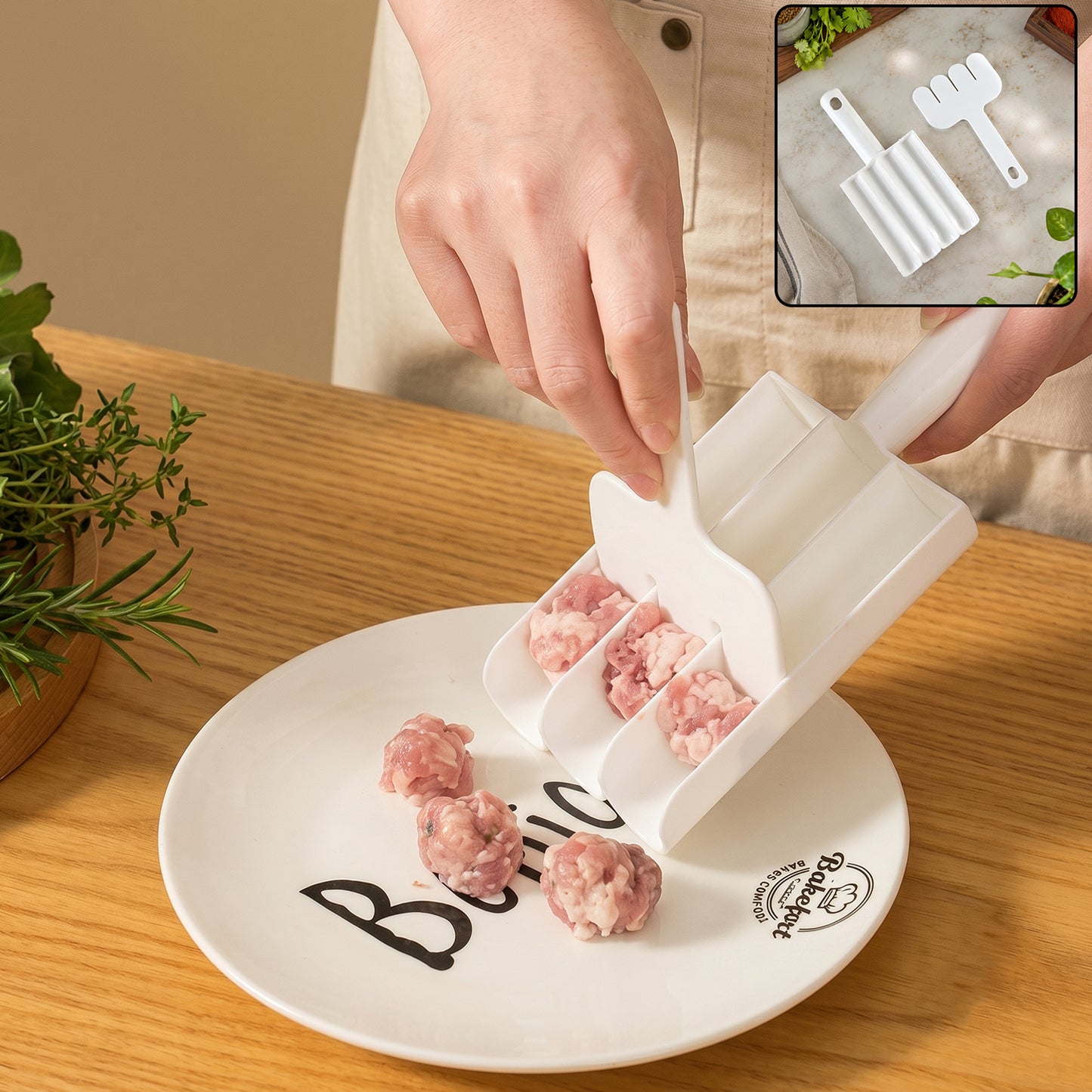 Fritter Maker – Multifunction Scoop for Donuts & Cake Balls | XcelCraft