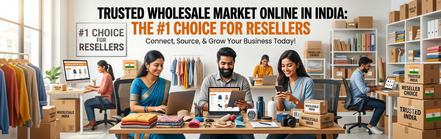 Trusted Wholesale Market Online in India: The #1 Choice for Resellers