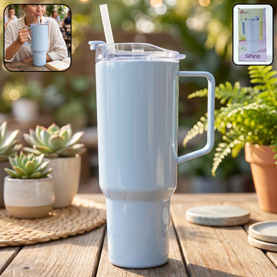 Travel Tumbler – Large 1800ml Capacity with Leak-resistant Lid