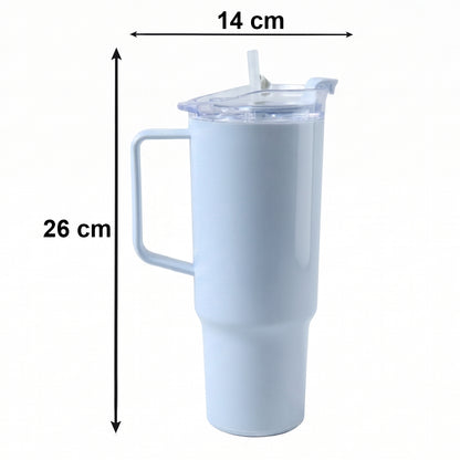 gym friendly large capacity sip tumbler bottle