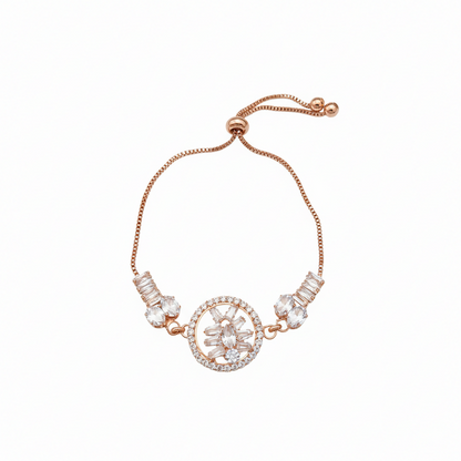Designer AD Floral Bracelet for party wear