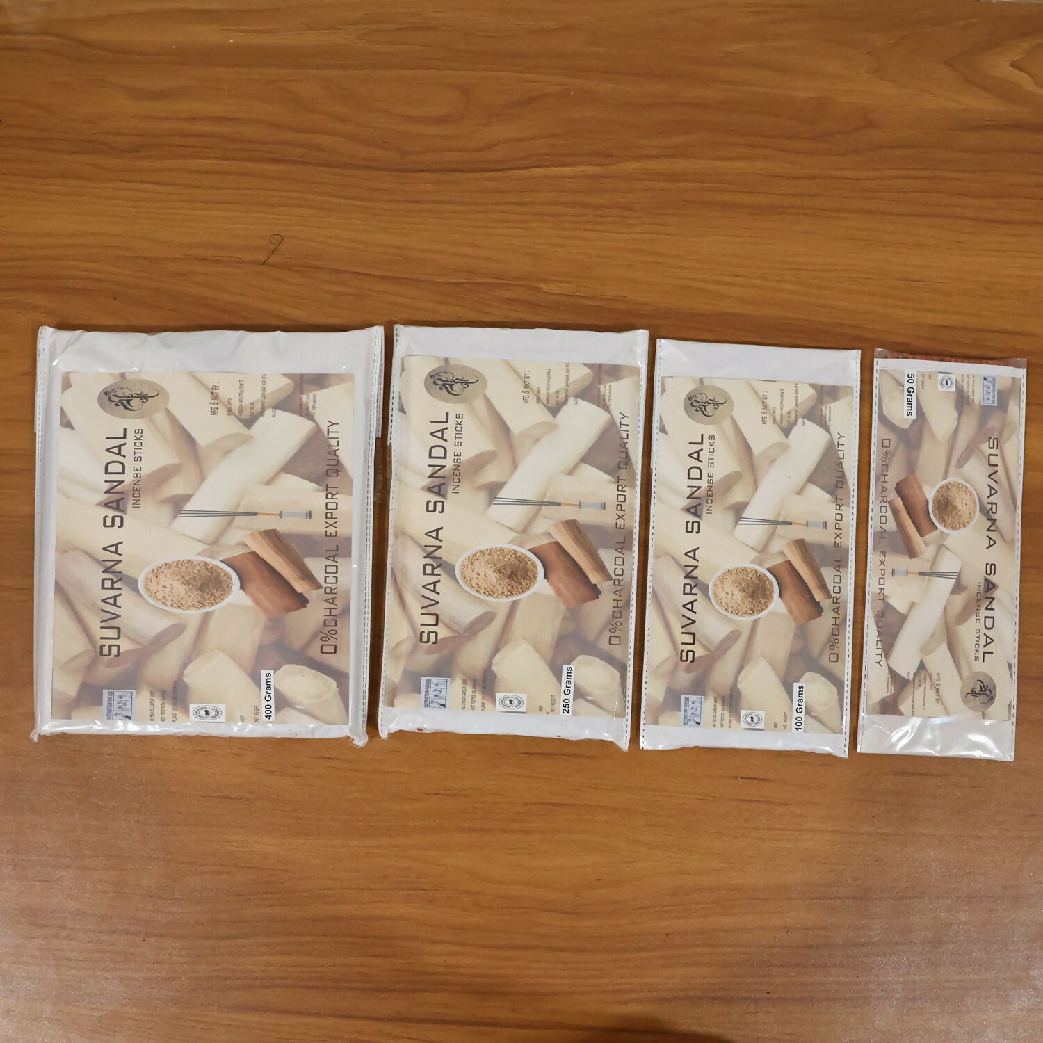 Suvarna Sandal Fragrance scented Stick Agarbatti Natural Incense Sticks for Pooja