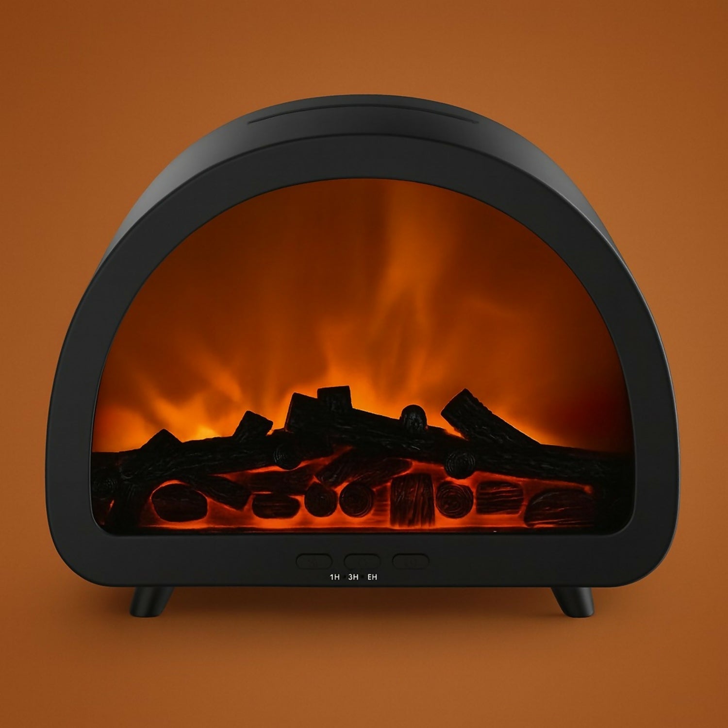 LED Flame Fireplace Heater with Remote | Realistic Fire Effect | Home Decor