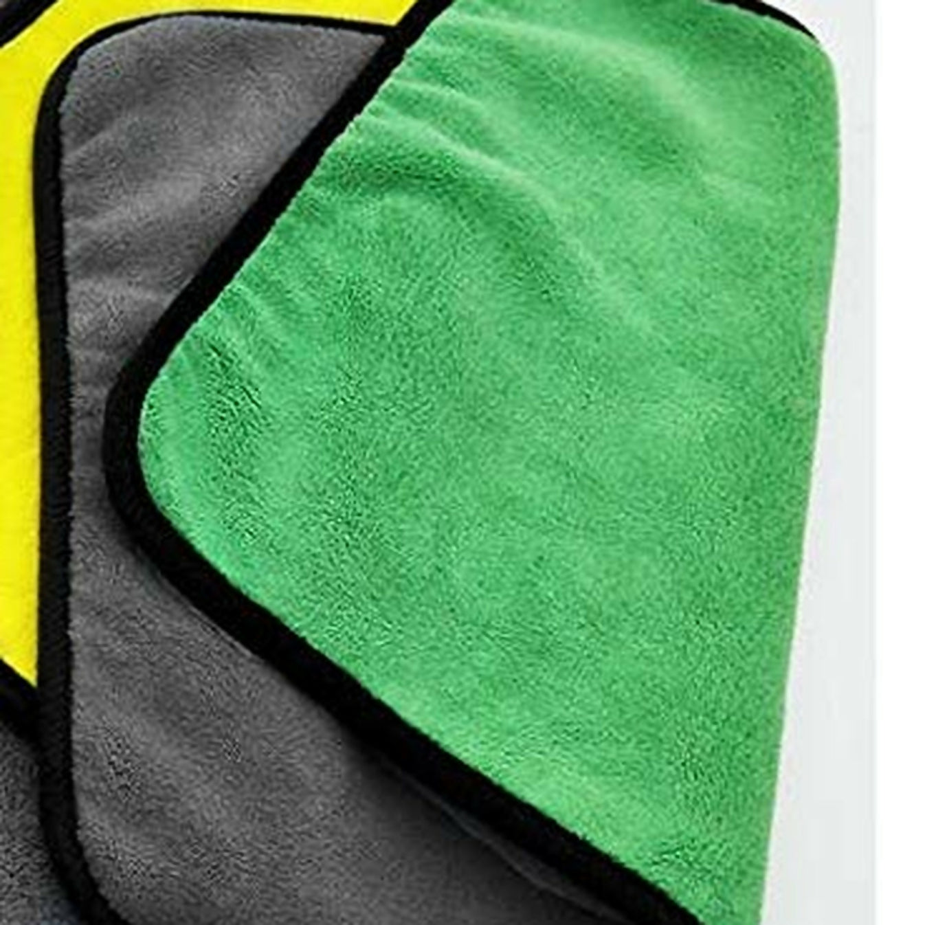 Microfiber Cleaning Cloth 250 GSM, 30 x 30 cm | Double-Sided Absorbent Lint-Free Car & Bike Detailing Cloth for Cleaning, Polishing, Dusting, Glass, Kitchen & Home Use (Assorted) - Assorted Color - Image 9