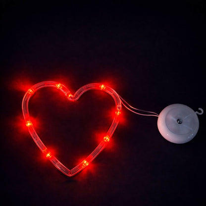 Heart Shape LED Decorative Wall Light for Bedroom, Home & Romantic Decor