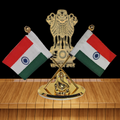Indian Flag Desk Stand – Show Your Patriotism with Style