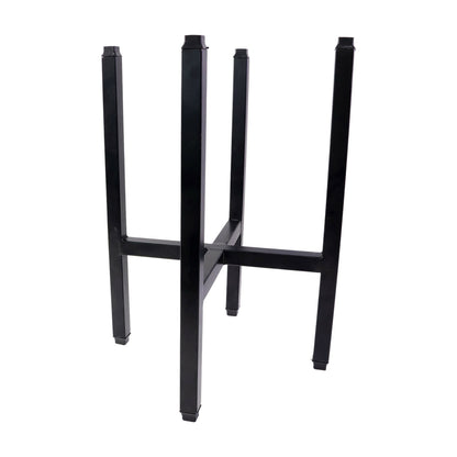Modern Metal Floor Plant Stand for Indoor Home & Living Room Décor (10x10x15 Inch)