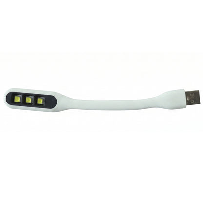 Mini Flexible USB LED Light Gooseneck Reading Lamp for Laptop (1 Pc)