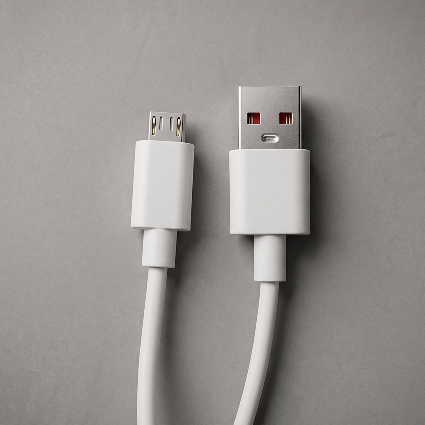 Micro USB connector end of the 10W charging cable