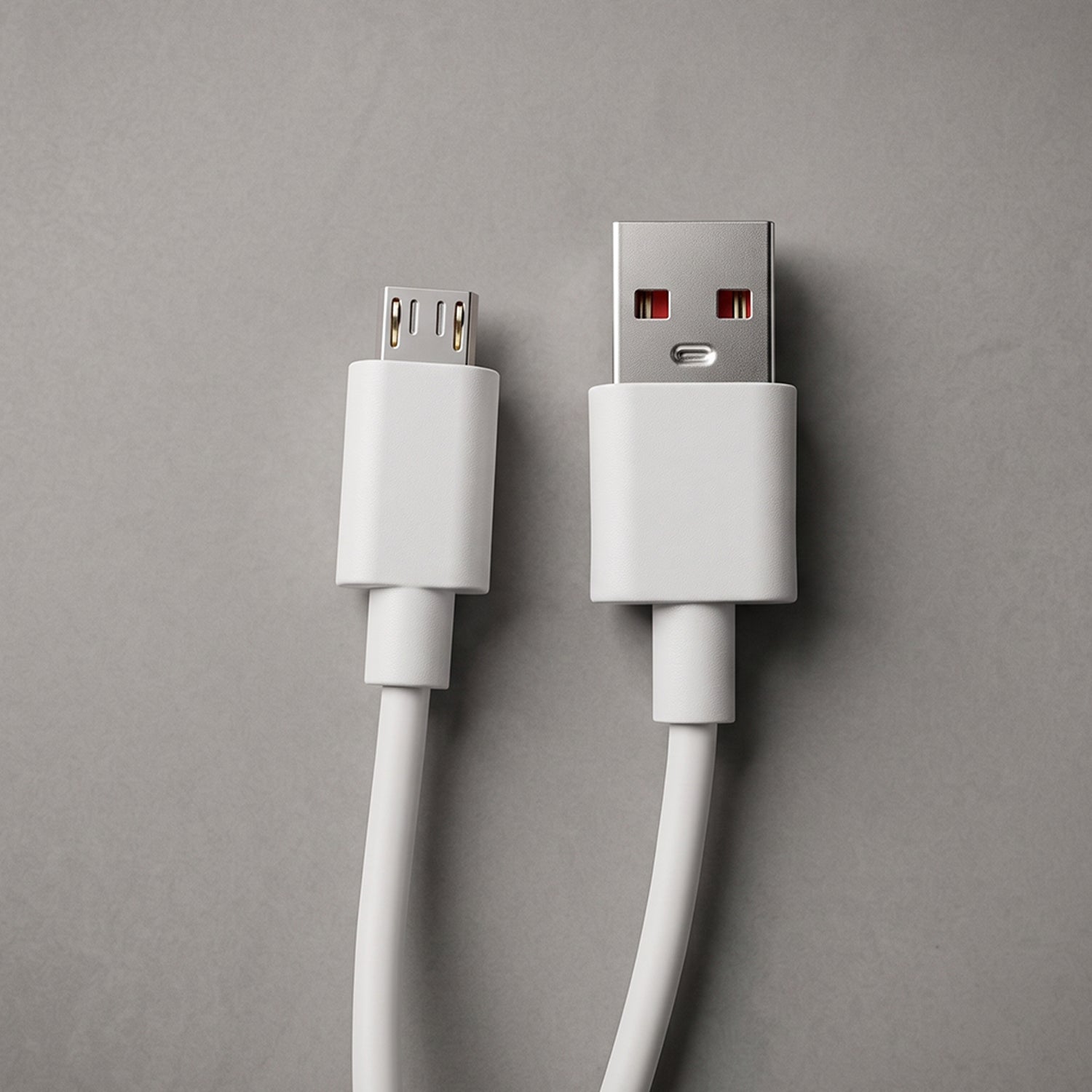 Micro USB connector end of the 10W charging cable