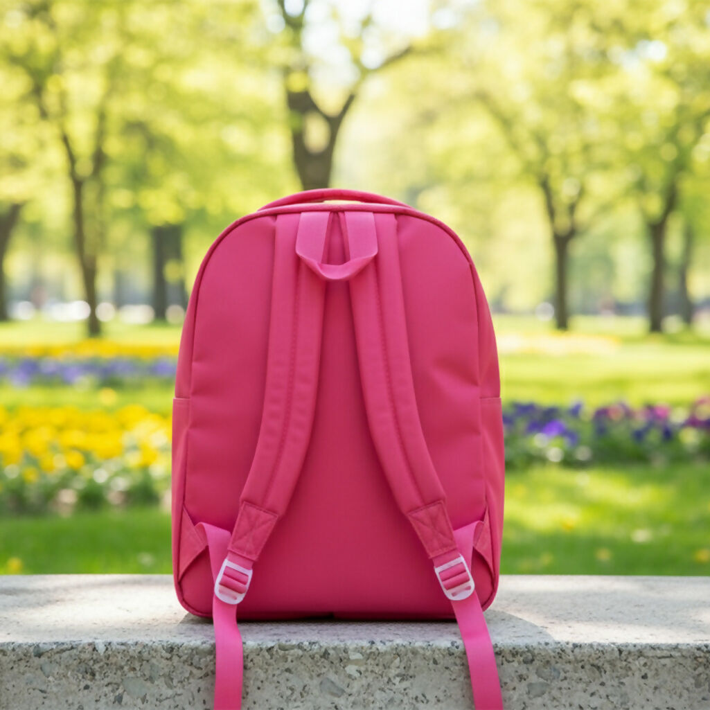 Multi-Color Kids Backpack with Cartoon Print | School Bag