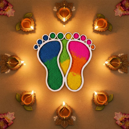Lakshmi Charan MDF Design | Set of 2